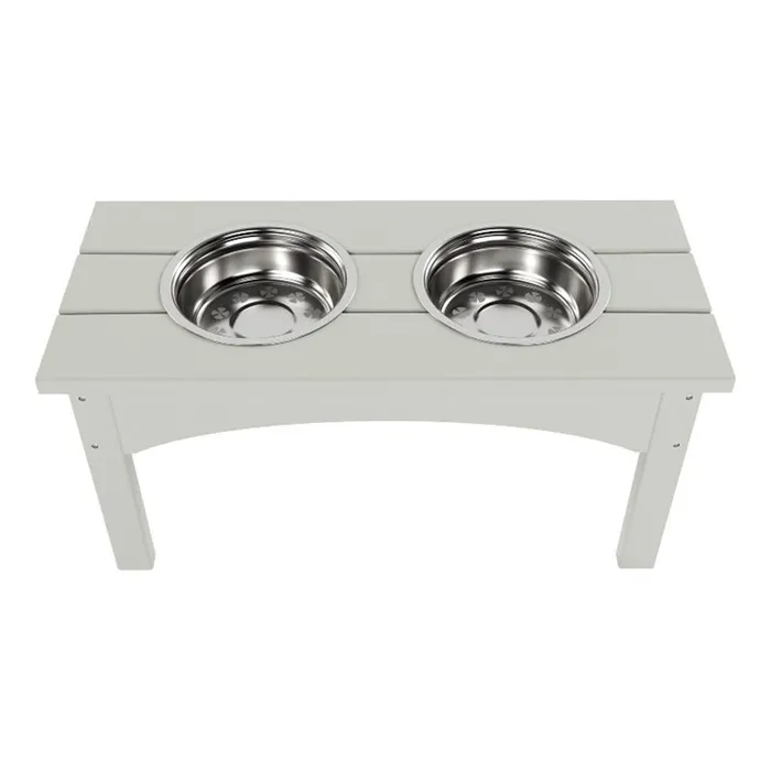 K&H elevated feeder with stainless bowls